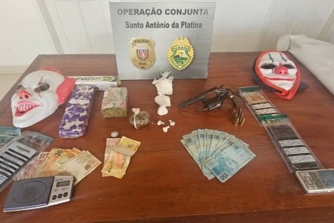 Operação Talismã atinge organização criminosa em Santo Antônio da Platina e região
