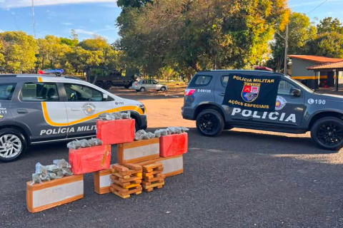 POLICIAMENTO RODOVIÁRIO APREENDE DROGAS AVALIADAS EM MAIS DE MEIO MILHÃO DE REAIS EM ASSIS