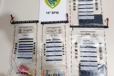 POLÍCIA MILITAR PRENDE HOMEM POR TRÁFICO DE DROGAS EM CORNÉLIO PROCÓPIO