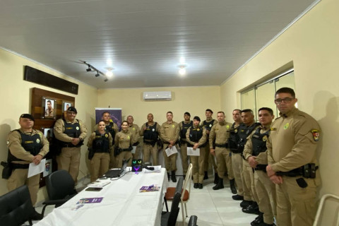 18º BPM realiza evento Operação Mulher Segura