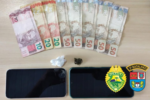 POLÍCIA MILITAR RECAPTURA FORAGIDO E APREENDE DROGAS EM SANTO ANTÔNIO DA PLATINA/PR
