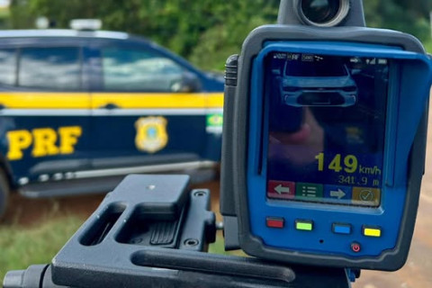 PRF intensifica fiscalização de velocidade na BR-277, em Guarapuava (PR)
