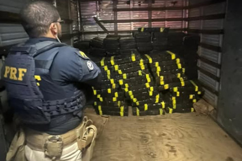 Grande quantidade de drogas foram apreendidas em Ponta Grossa pela PRF