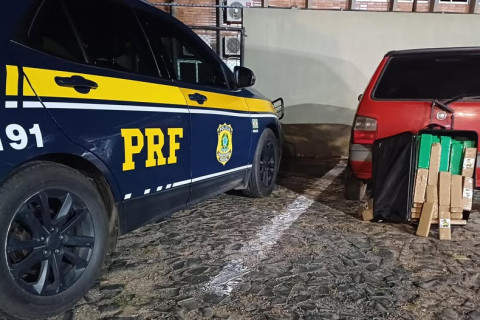PRF apreende drogas na região de Ponta Grossa PR